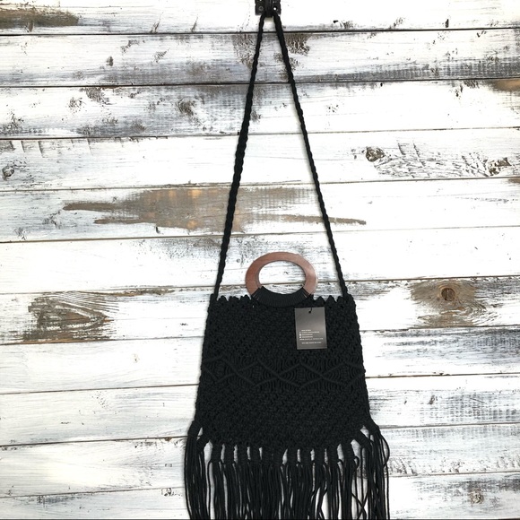 Danielle Nicole Macrame Bag - Picture 3 of 5